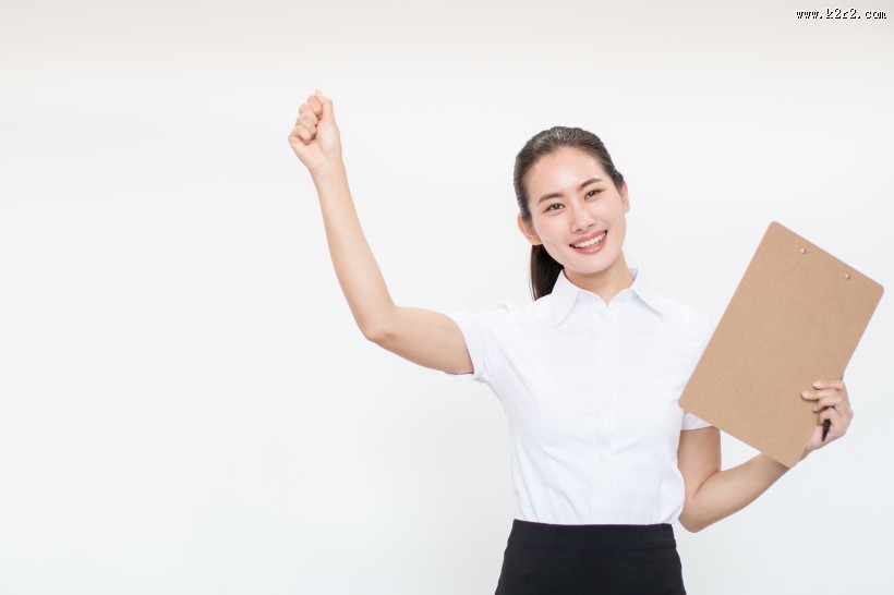 自信的职场女性白领图片