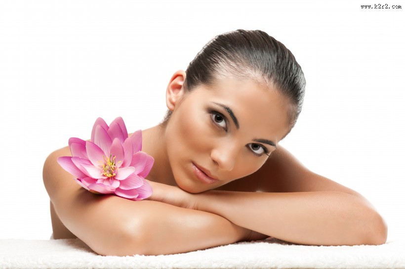 美女做养生spa图片