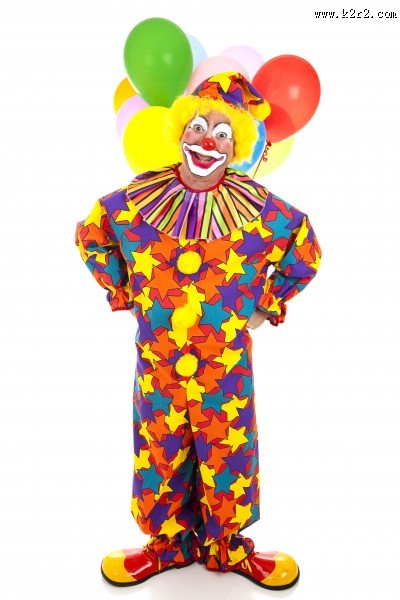 可爱的小丑图片