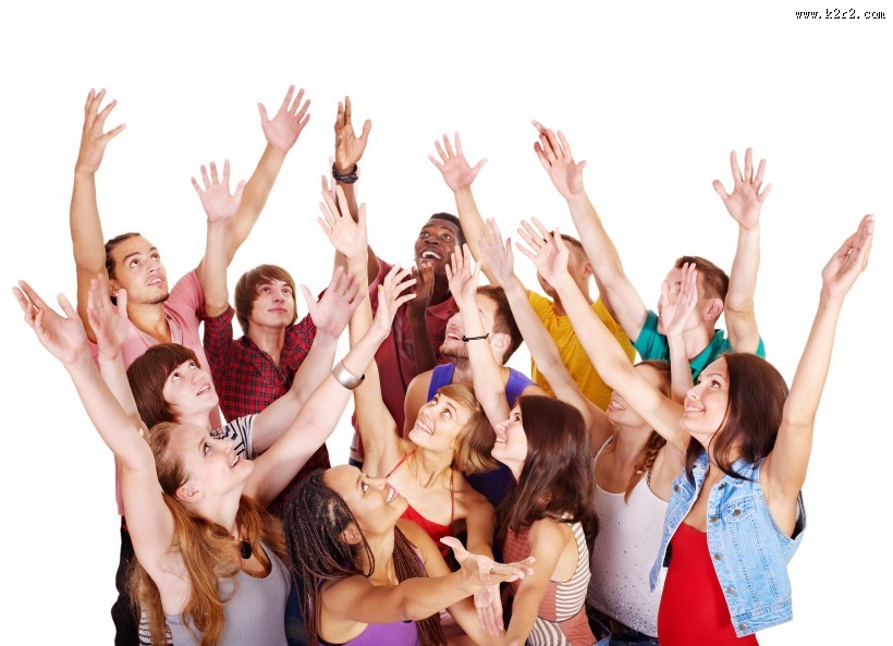 活力十足的时尚青年图片