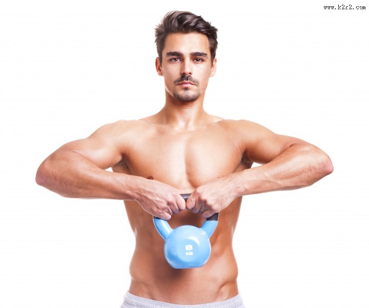 肌肉男士健身图片