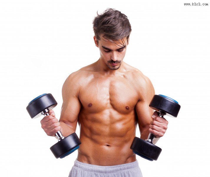 肌肉男士健身图片