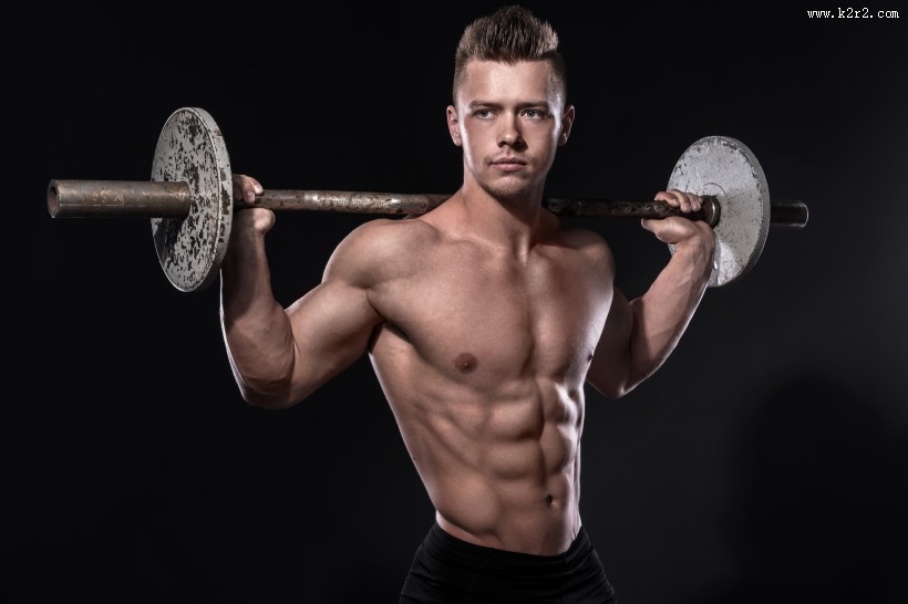 肌肉男士健身图片