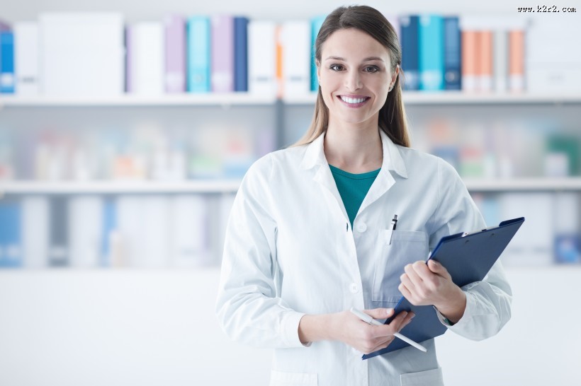 笑容很漂亮的美女医生图片