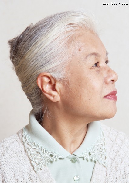 老来俏的奶奶特写图片大全