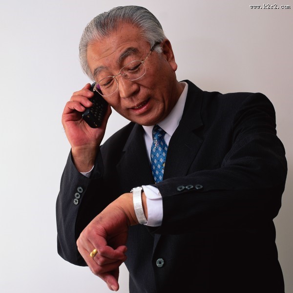 中老年成功男士图片