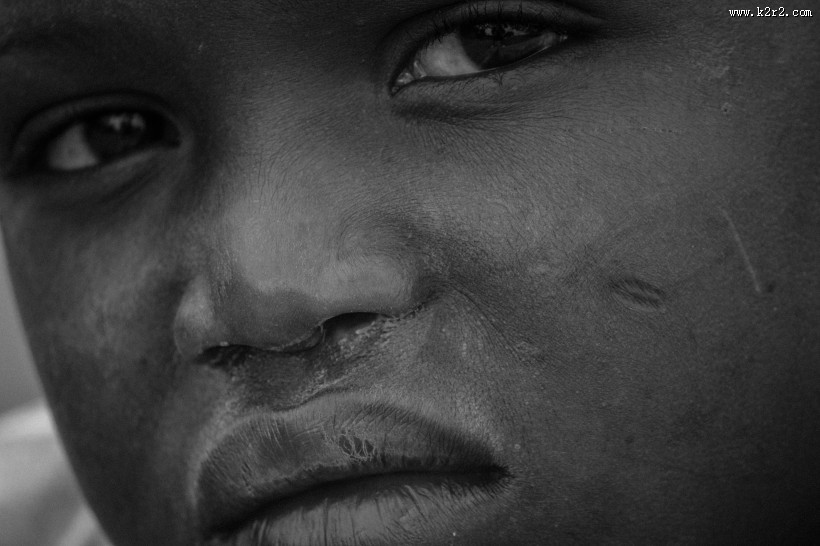 儿童肖像特写图片