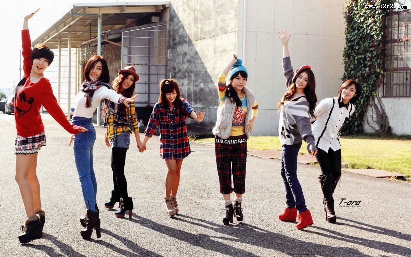 韩国美女组合t-ara图片