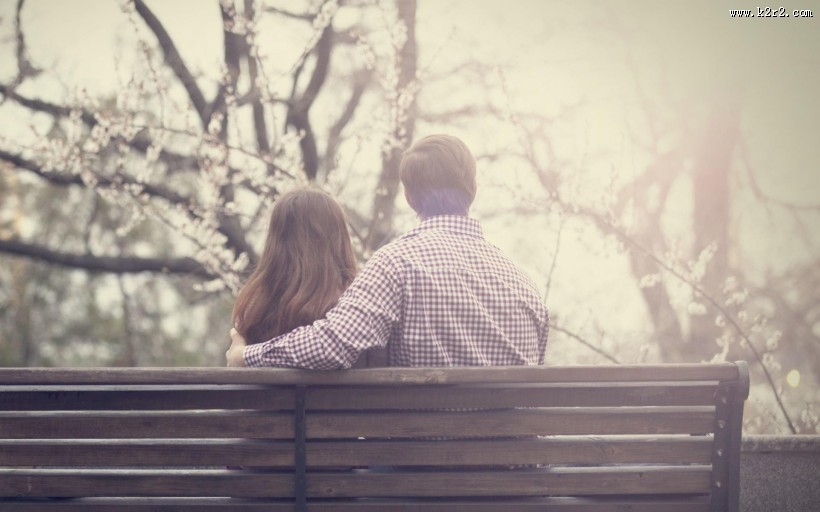 浪漫情侣背影图片大全