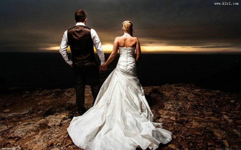 浪漫情侣背影图片大全