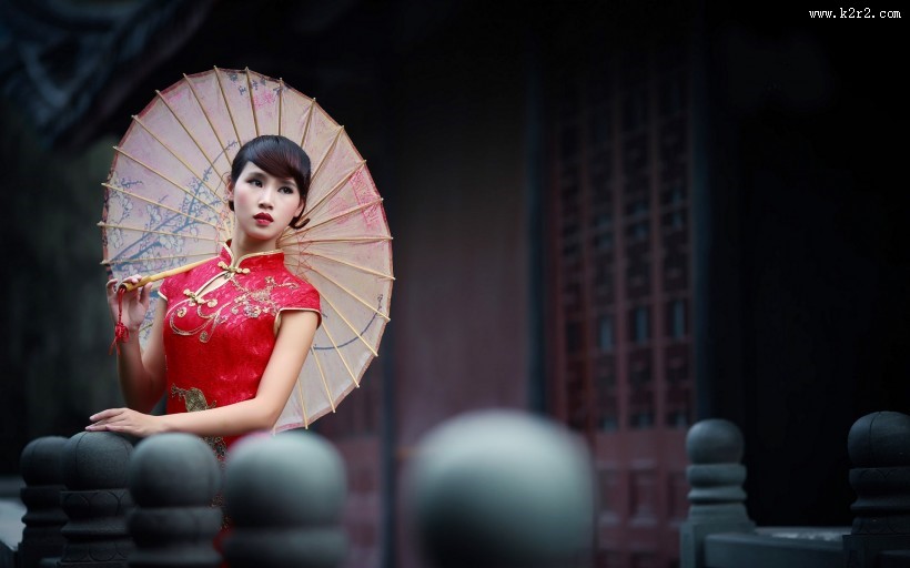 旗袍美女图片大全