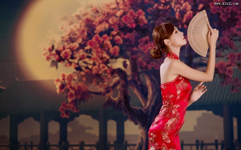 旗袍美女图片大全