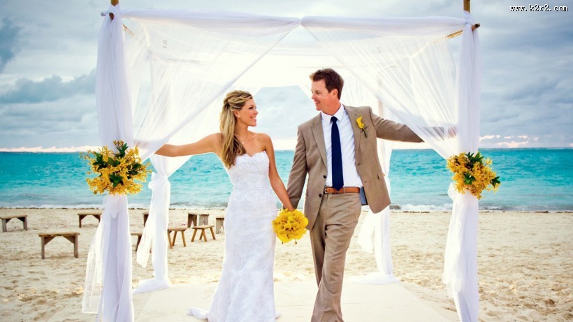 海边的爱人图片