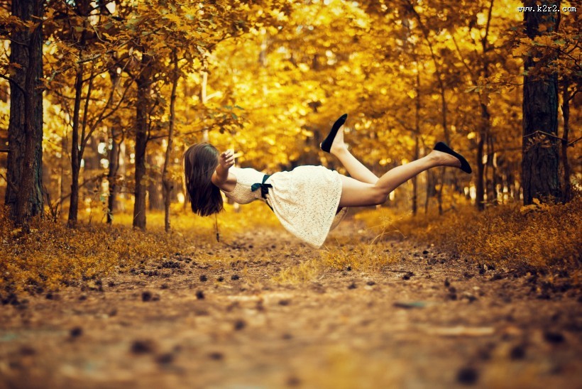 漂浮的少女系列超高清图片