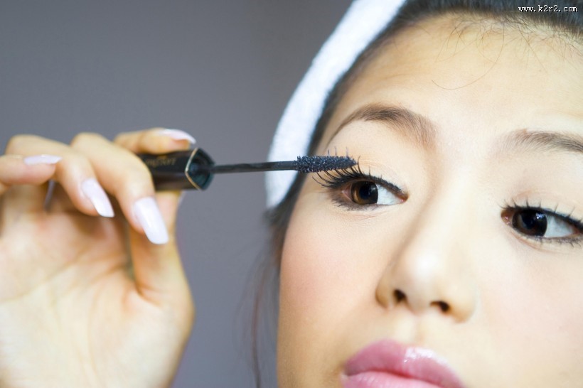 美女化妆素材图片