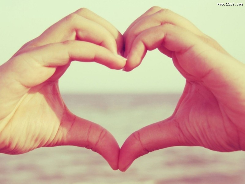 心形手势图片