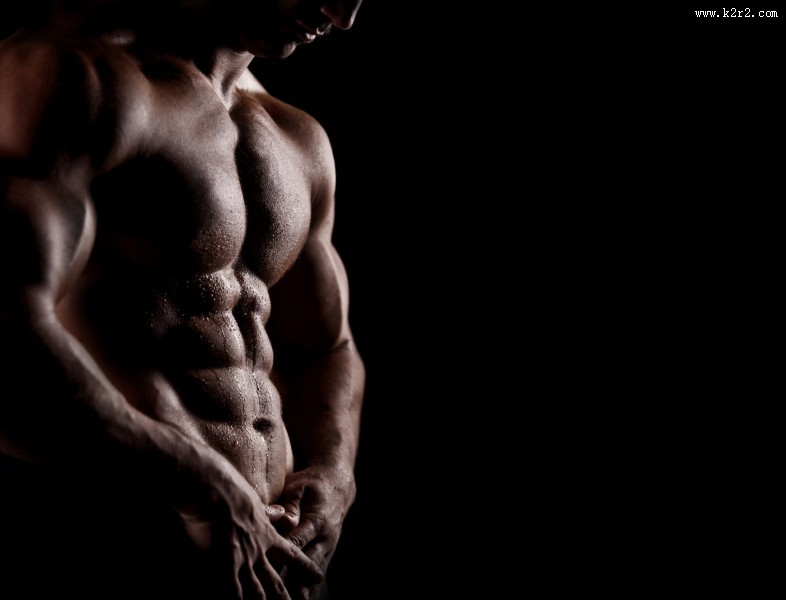 男性健美肌肉图片