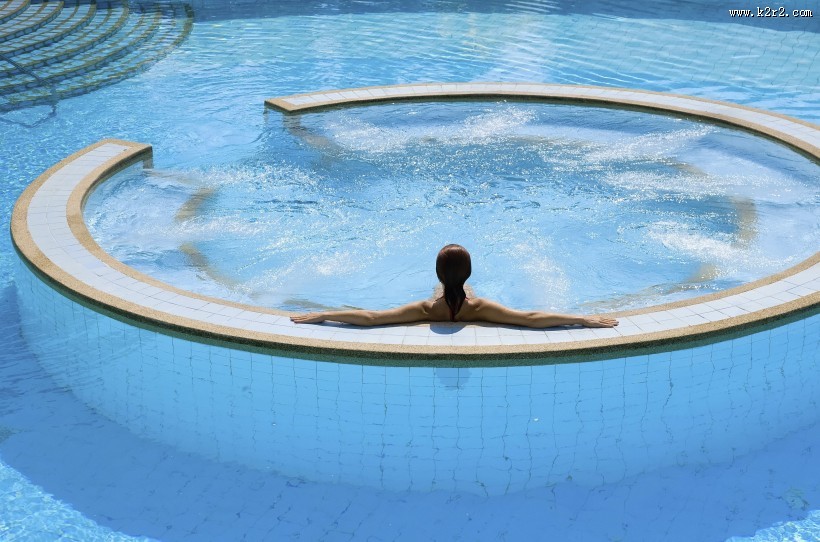 高清女性沐浴美容spa图片