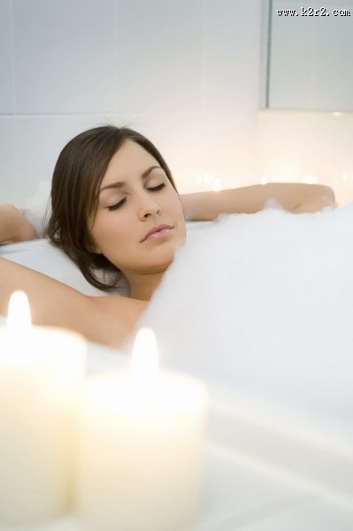 高清女性沐浴美容spa图片