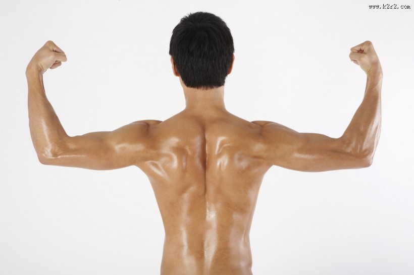 男性运动健康体魄图片