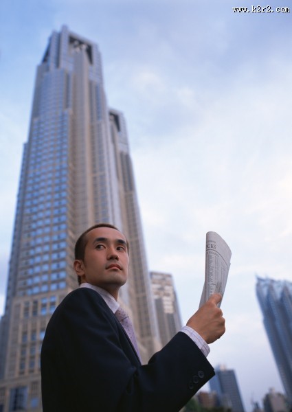 商人与市区背景图片大全