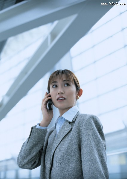 打电话的商业女性图片大全