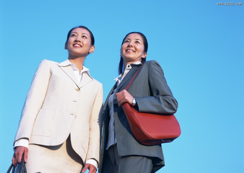 都市白领女性形象图片