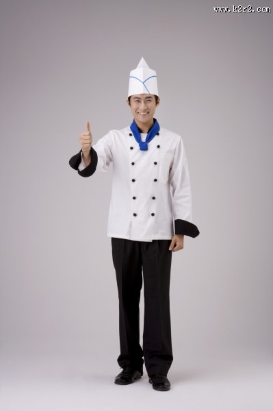 厨师形象造型图片