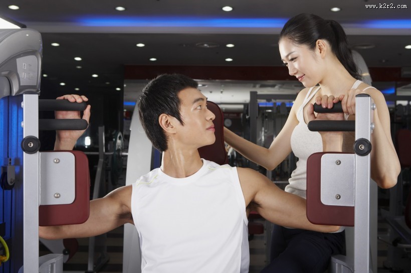 健身房运动图片