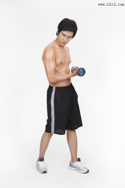 男性哑铃图片