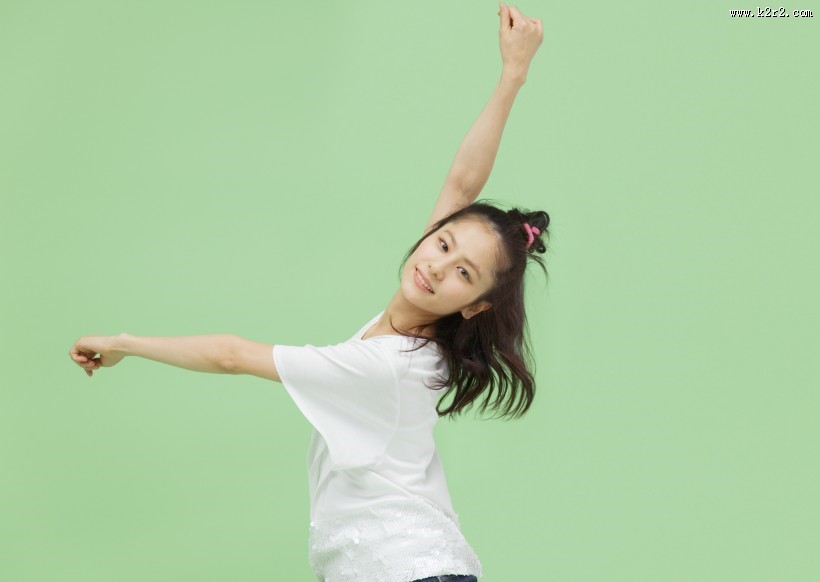 女生舞蹈姿态特写图片大全