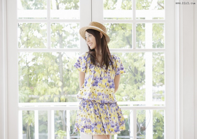 田园风格美少女图片大全