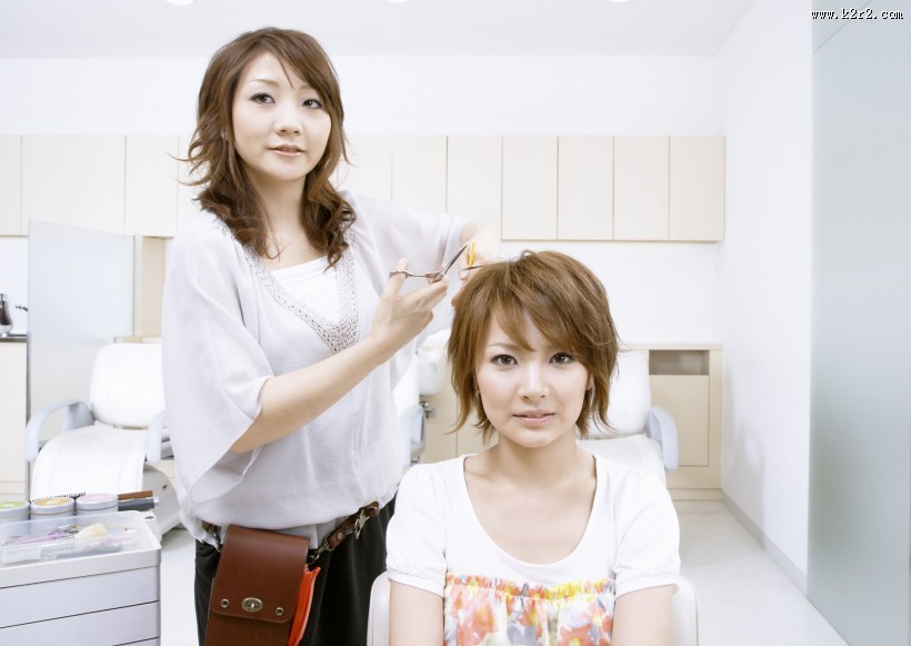 女性美发造型图片