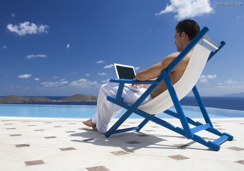 海边休闲图片大全