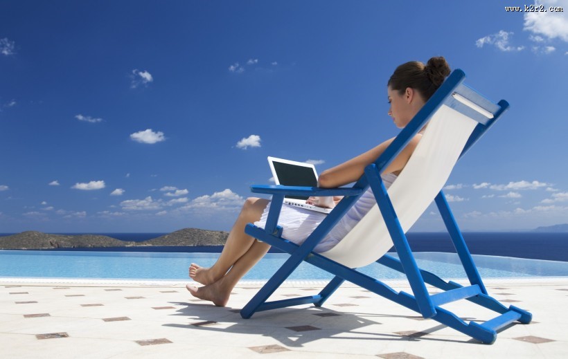 海边休闲图片大全