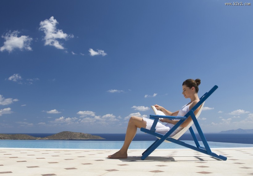 海边休闲图片大全