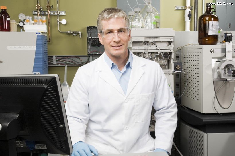 生物实验人员图片