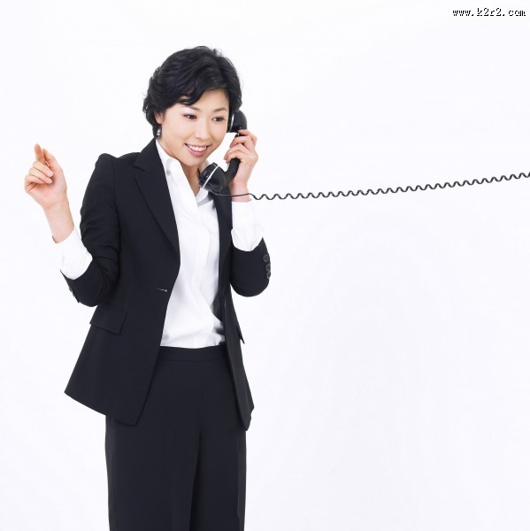 商务女性动作图片