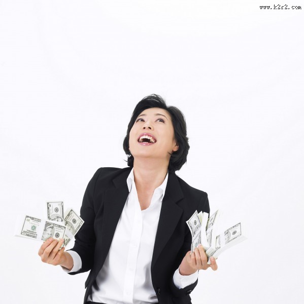 商务女性动作图片