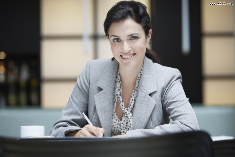 商业女性特写图片