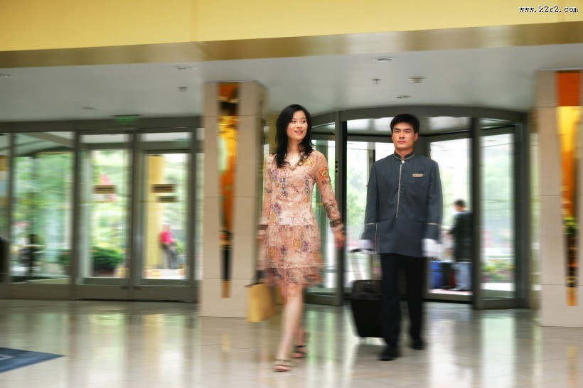 酒店接待服务图片大全