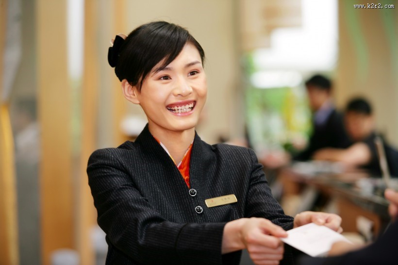 酒店前台接待图片大全