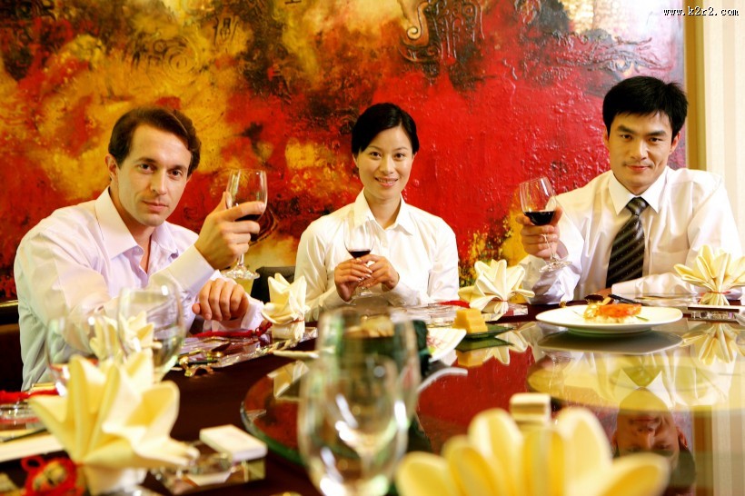 酒店招待宴请图片