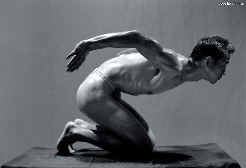 男性健康体魄图片