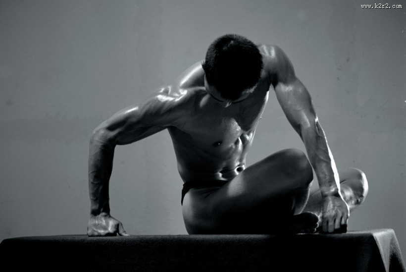 男性健康体魄图片