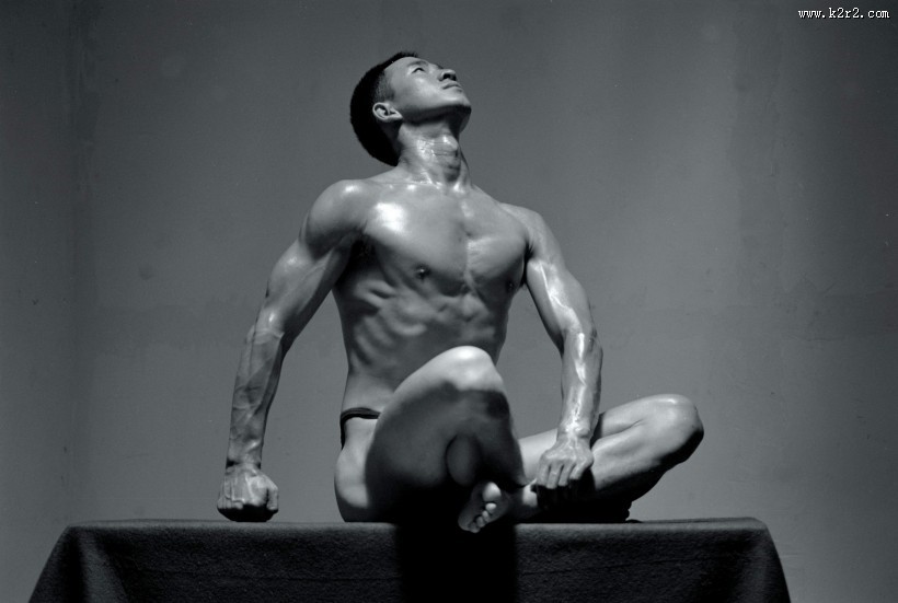 男性健康体魄图片