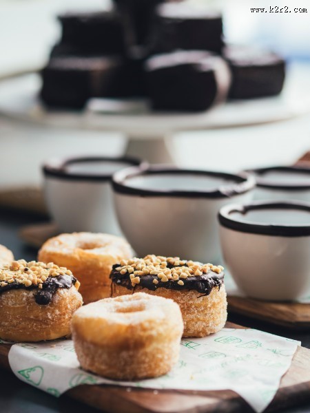 诱人的甜甜圈图片