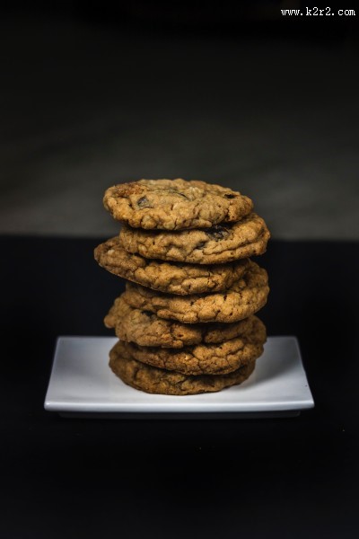 圆形的曲奇饼干图片大全