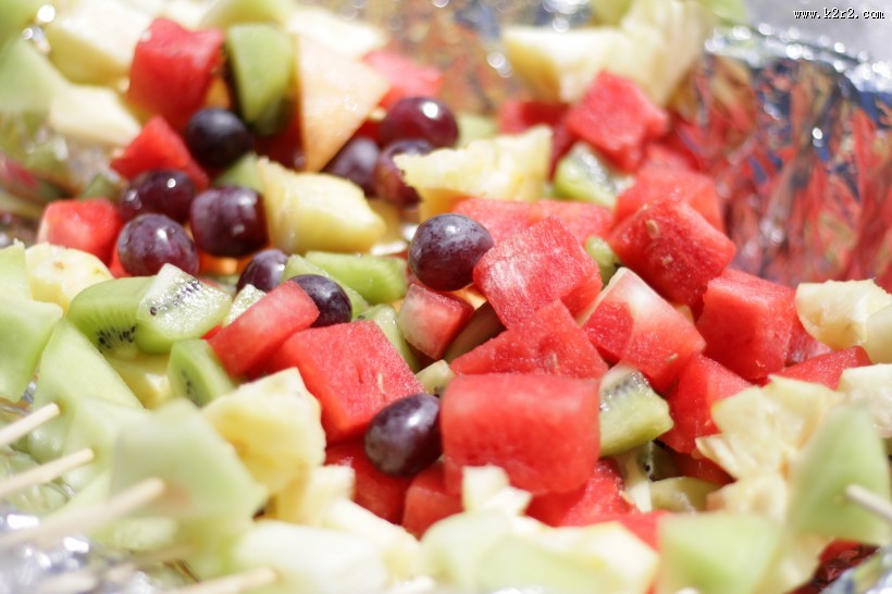 新鲜好吃的水果沙拉图片大全