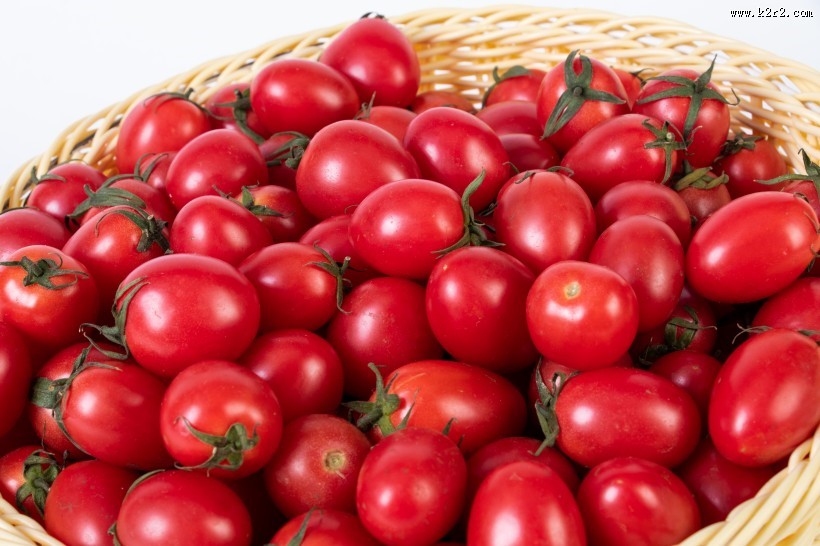 热情似火酸甜可口的圣女果图片